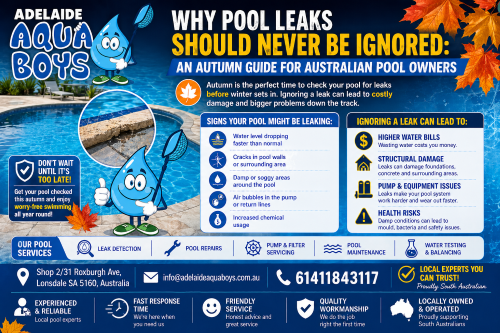 Why Pool Leaks Should Never Be Ignored: An Autumn Guide for Australian Pool  Owners 