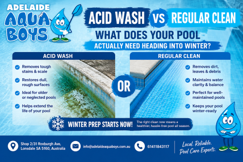 Acid Wash vs Regular Clean — What Does Your Pool Actually Need Heading  Into Winter? 