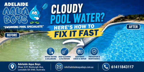 Cloudy Pool Water? Here’s How to Fix It Fast
